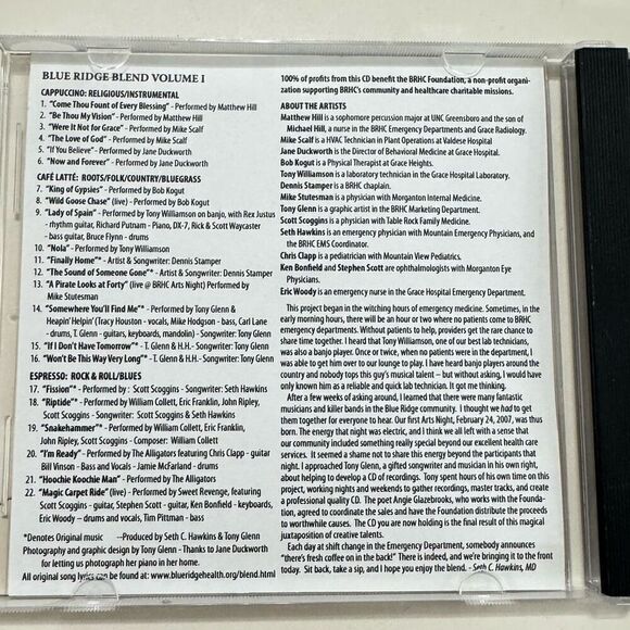 Blue Ridge Blend - An Eclectic Collection from the Blue Ridge Community ( CD ) - Picture 6 of 8